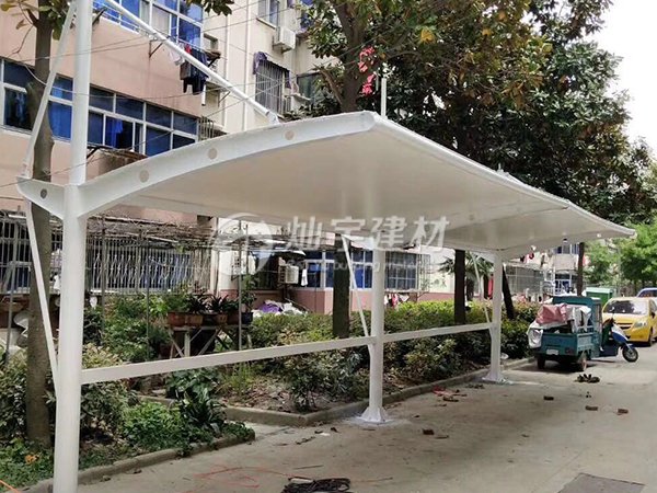 【hy590海洋之神检测中心建材】| 膜结构车棚 2019 CY-TCP04